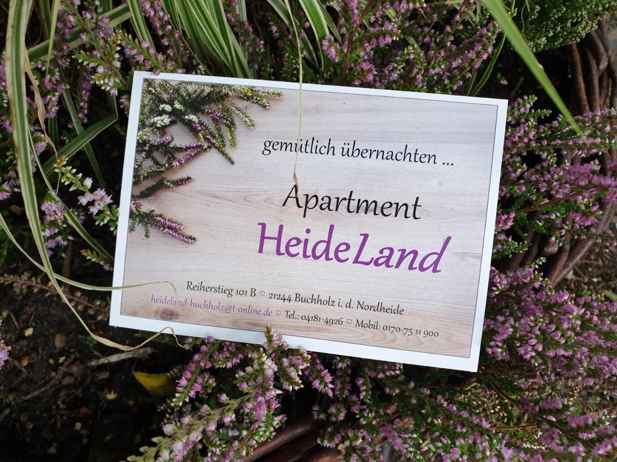 Apartment Heideland Buchholz in der Nordheide Eksteriør billede